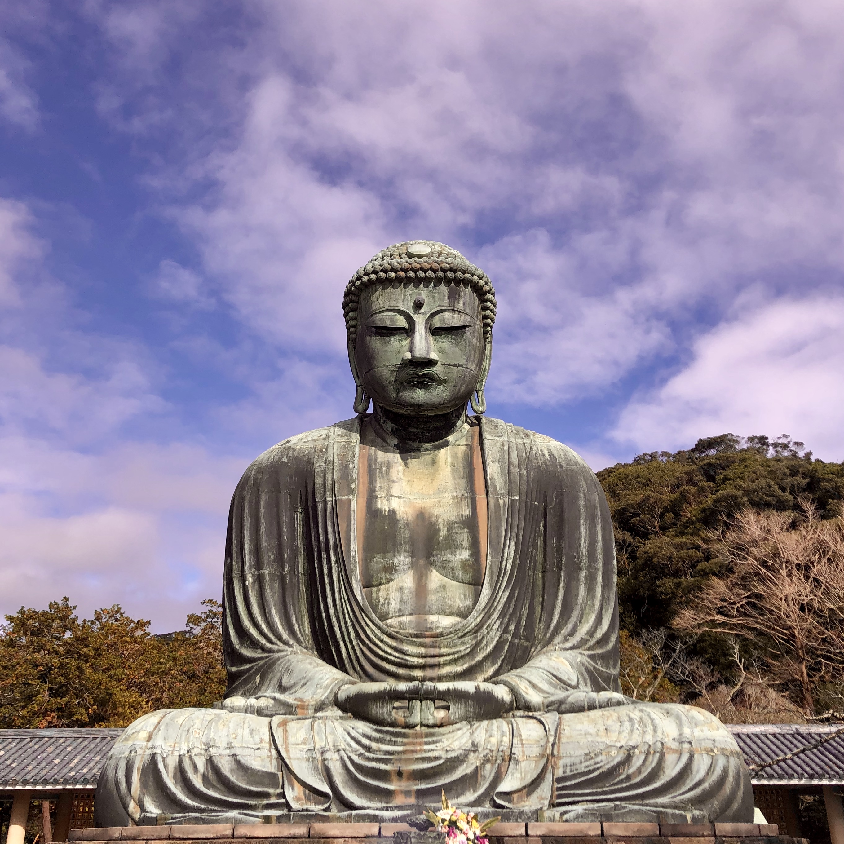 日本镰仓大佛全身
